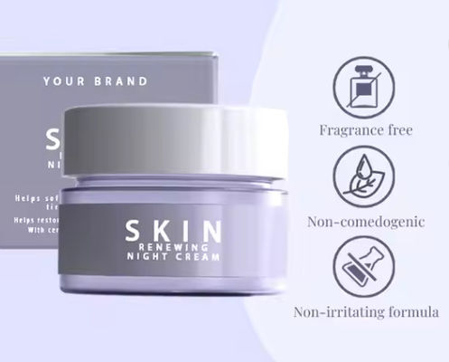 Privélabel huidverzorging Cosmetica Gezichtscrème Lotion Biologische dag en nacht schoonheid Witte gezicht lichaamscrème