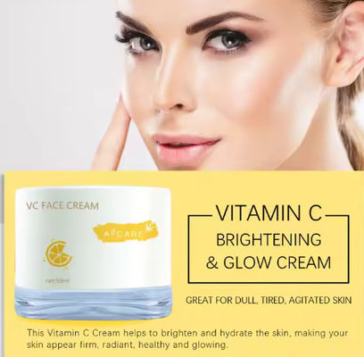 Crema per il viso Crema anti-invecchiamento e acido ialuronico Vitamina C Crema per il viso per la rimozione del melasma