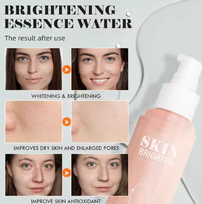 OEM Private Label Acido ialuronico toner facciale idratante illuminante anti-rughe per la pelle scura