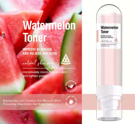 Nhãn hiệu riêng Toner mặt hữu cơ ẩm ướt da chống lão hóa ẩm ướt Nước hoa hồng Dưa hấu Toner mặt