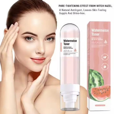 Nhãn hiệu riêng Toner mặt hữu cơ ẩm ướt da chống lão hóa ẩm ướt Nước hoa hồng Dưa hấu Toner mặt