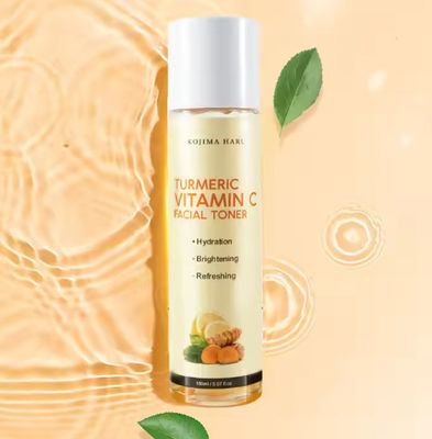 OEM Private Label Curcuma sbiancante idratante tonico per il viso Migliorare macchie e macchie scure Tonico per il viso vitamina C