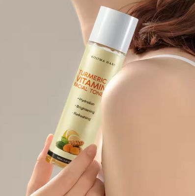 OEM Private Label Curcuma sbiancante idratante tonico per il viso Migliorare macchie e macchie scure Tonico per il viso vitamina C