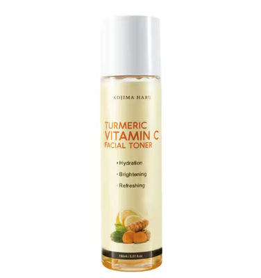 OEM Private Label Curcuma sbiancante idratante tonico per il viso Migliorare macchie e macchie scure Tonico per il viso vitamina C