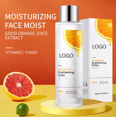 OEM Nuovi prodotti 300ml 500ml Cura della pelle Vitamina C brillante idratante sbiancante VC toner per la cura del viso