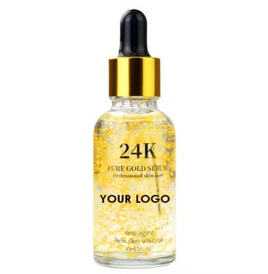 24k Glod Gesichtsserum Tiefe Feuchtigkeit Aufhellen Aufhellen Anti-Aging Gesichts Essenz Anti-Falten Serum Hautserum Ernährungsfirma