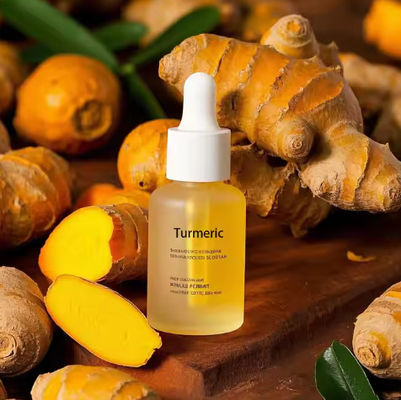 Kurkuma Biologische anti-aging gezichtsolie Vitamine C Gezichtsbleek Serum Huidverzorgingsproduct Verlichting