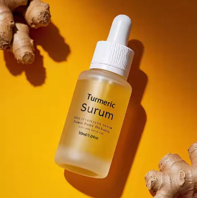 Kurkuma Biologische anti-aging gezichtsolie Vitamine C Gezichtsbleek Serum Huidverzorgingsproduct Verlichting