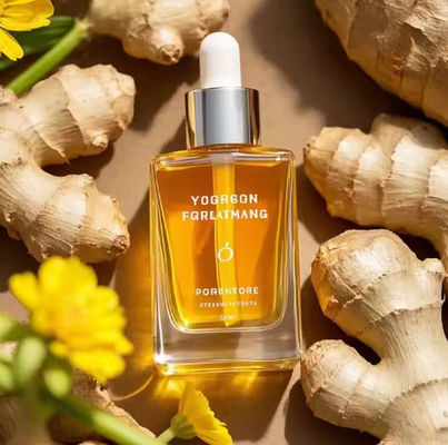 Kurkuma Biologische anti-aging gezichtsolie Vitamine C Gezichtsbleek Serum Huidverzorgingsproduct Verlichting