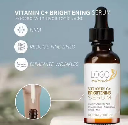 VC Anti-Aging Gesichtsserum Vitamin C Gesichtsserum Hautbleichung Aufhellen Sommersprossen Reparatur und Anti-Falten Pflege