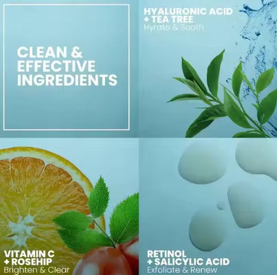 VC Anti-Aging Gesichtsserum Vitamin C Gesichtsserum Hautbleichung Aufhellen Sommersprossen Reparatur und Anti-Falten Pflege