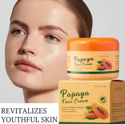 OEM ODM Anti Aging Private Label Moisturizer Beauty Lotion Huidverzorging Gezichtsverzuivering Papaya Moisturizing Cream