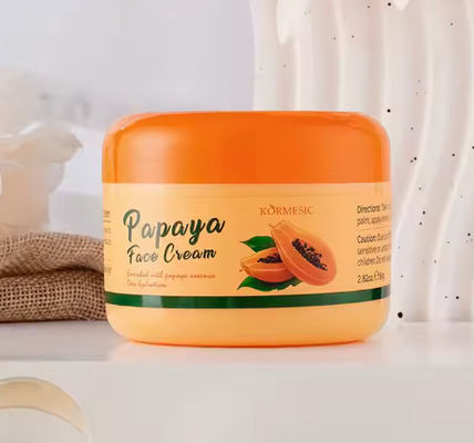 OEM ODM Anti Aging Private Label Moisturizer Beauty Lotion Huidverzorging Gezichtsverzuivering Papaya Moisturizing Cream