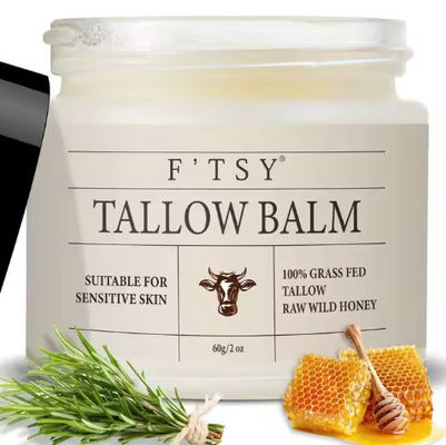 Özel Etiket Deri Bakımı Doğal Bal Talum Sığır Et Yüz Nemlendirici Organik E Vitamini Nemlendirici Talum Balsam Yüz Kremi Losyon