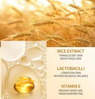 Rijst Gezichtsvochtcrème Koreaanse Ingrediënt Vleugelverzorgende Huid Glowing Gezichtscrème Lotion