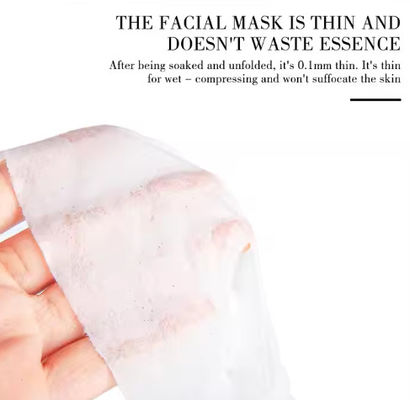Manybeauty 100pcs Tek kullanımlık pamuk yüz maskesi Kağıt sıkıştırma Diy Güzellik Salonu Spa Deri Bakım Araçları Makyaj Sıkıştırma Maske