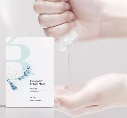 화장품 개인 레이블 콜라겐 얼굴 시트 마스크 수분화 포어 강화 바이오 콜라겐 얼굴 마스크