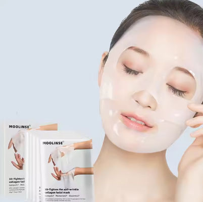 Beauty Bio-Collagen Real Deep Facial Mask Anti Wrinkle Lifting Anti-Aging Collagen Night Wrapping Mask voor huidverzorging