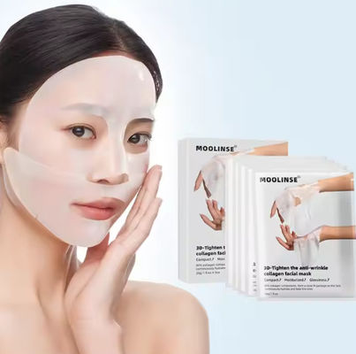 Beauty Bio-Collagen Real Deep Facial Mask Anti Wrinkle Lifting Anti-Aging Collagen Night Wrapping Mask voor huidverzorging