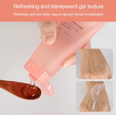 Máscaras faciais Vitamina C Colágeno Durante a noite Envolvimento do sono Máscara facial hidratante para uso diário