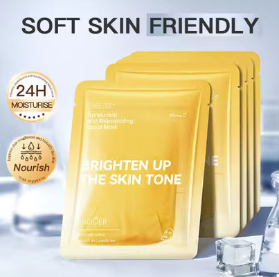 Vitamine C Doorzichtige huid Gezichtmasker Vocht en hydratatie Gezichtmasker