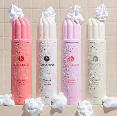 Private label OEM Amino Acid Whipped Lash Shampoo Reiniging Foam Mousse Gezicht Wassen Make-up Remover Mousse Gezicht Reiniger