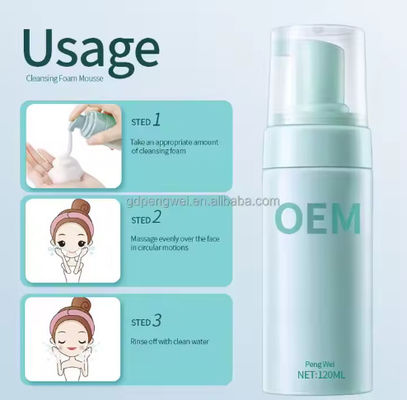 Hidratante hidratante facial Lava espuma mousse limpeza profissional mousse espuma de limpeza facial