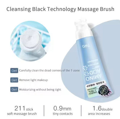 Limpeza facial Limpeza hidratante Branqueamento Cuidados da pele Lavar Aminoácidos Limpeza facial com escova
