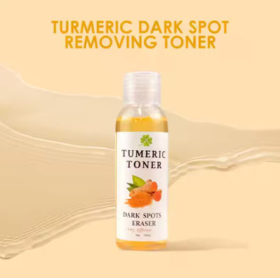 Gros de blanchiment d'humidité toner de curcuma Sécurité efficace anti-acné éclaircissement de la peau raffermissant correcteur de peau du visage