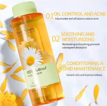 Oem Odm Tiefe Hydratation Bio-Pflanzenextrakte Rose Aloe Wasser Hautfärmer