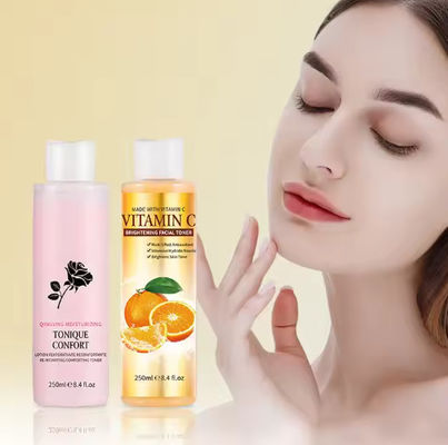 En gros 250 ml soins de la peau du visage Qingying Vitamine C hydratant éclaircissant toner facial