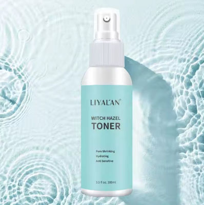 Private Label Anti-empfindlich Hydratisierend Schrumpfporen beruhigend Hexe Haseln Gesicht Toner Spray