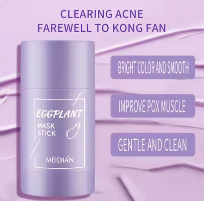 Té verde de alta calidad Limpieza profunda Maskl Limpieza de la máscara facial Aceite de palo Control de acné alivio 40g Uso en el hogar