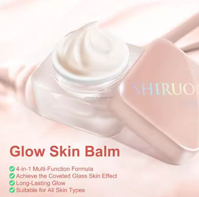Op maat gemaakt hydraterend vochtinbrengend Langdurig 4 in 1 Glow Skin Balm Private Label Whitening Face Lotion