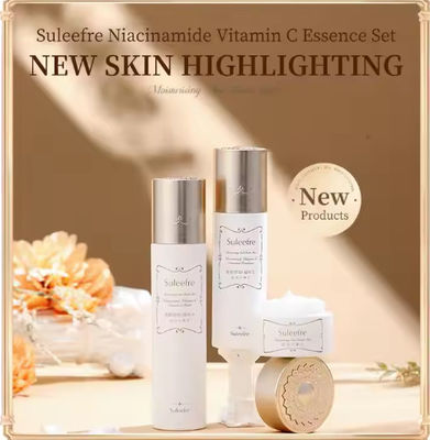 Verhelderend Niacinamide Vitamine C Gezichtslotion voor stralende huid Verminder donkere vlekken Acne en rimpels