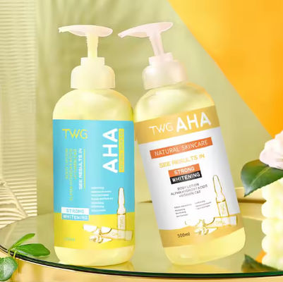 Huidverzorgingsfabriek / Vervaardiger Blekende lichaamslotion Verlichtende Hydraterende AHA Vitamine C Lichaamslotie Niacinamide Lichaamslotie