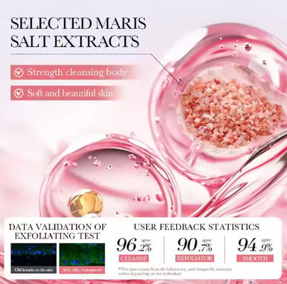 Private label Deep Brightening Moisturizing Lighting Himalayan Pink Salt Gezichtslotion voor schoonheidsverzorging