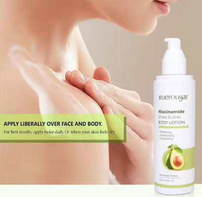 Skin Care Hydration Nourishing Repair Moisturizing Whitening Shea Butter Avocado Extract Face Body Lotion