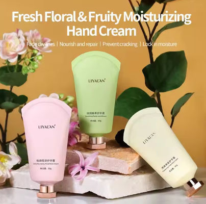 Étiquette privée Extraits de plantes naturelles Lotion pour les mains Séchage de la peau hydratant profond Blanchiment Mini Crème pour les mains