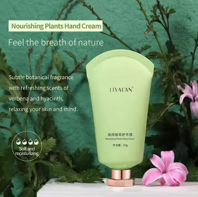 Étiquette privée Extraits de plantes naturelles Lotion pour les mains Séchage de la peau hydratant profond Blanchiment Mini Crème pour les mains