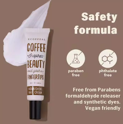 Ecoppeal beauté café crème de soin des ongles lotion