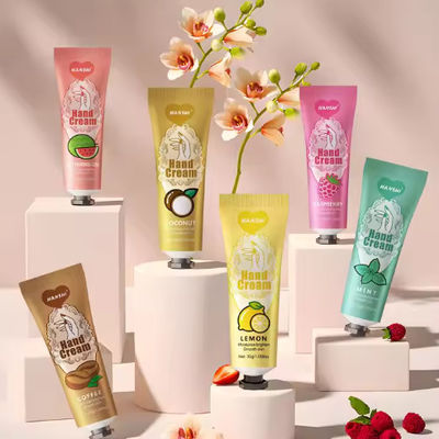 Crème pour les mains blanchissante organique hydratante anti-séchage craquage hydratant lotion pour peau douce parfum crème pour les mains stockée pour