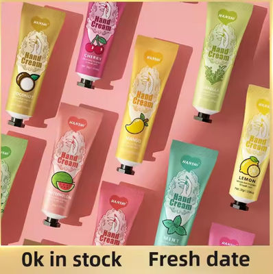 Crème pour les mains blanchissante organique hydratante anti-séchage craquage hydratant lotion pour peau douce parfum crème pour les mains stockée pour