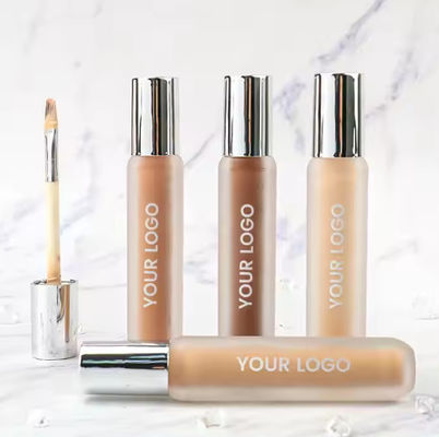 Długa odzież Concealer Custom Your Logo Pełne pokrycie makijaż twarzy Mat Finish Liquid Creamy Concealer Foundation