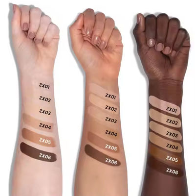 Długa odzież Concealer Custom Your Logo Pełne pokrycie makijaż twarzy Mat Finish Liquid Creamy Concealer Foundation