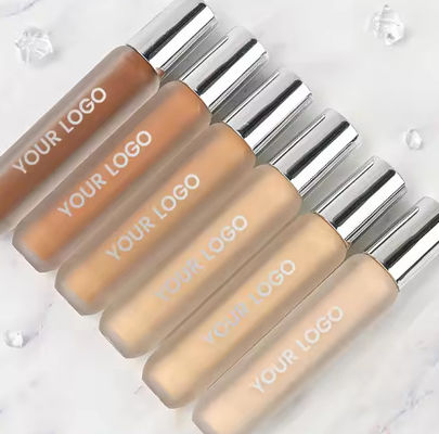Długa odzież Concealer Custom Your Logo Pełne pokrycie makijaż twarzy Mat Finish Liquid Creamy Concealer Foundation