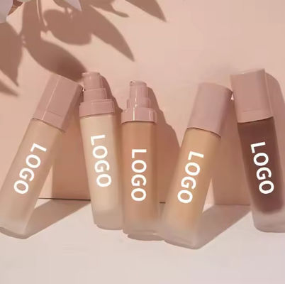 Hoogwaardige Foundation Liquid Full Cover Langdurig Private Label Mat Waterproof Make-up Foundation