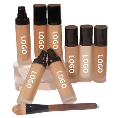 Hoogwaardige Foundation Liquid Full Cover Langdurig Private Label Mat Waterproof Make-up Foundation
