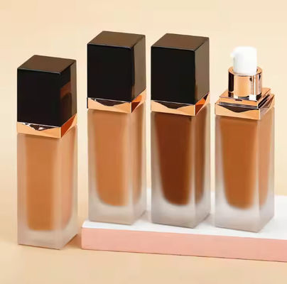 เอกชน Label ใบหน้า Makeup Foundation คุณภาพสูง DIY ครบครันครอบคลุม