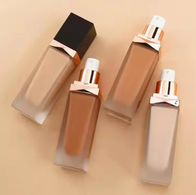 เอกชน Label ใบหน้า Makeup Foundation คุณภาพสูง DIY ครบครันครอบคลุม